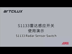 Radar Sensor Clapboard Partition Induction LED Switch Touch Handwave PIR Arredamento per mobili