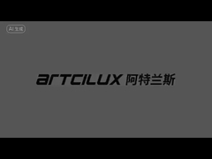 Disegno di riflessione obliqua luminescenza luce LED Profilo di alluminio A220EA