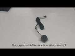 FOCUS ROTATIBILE Arredamento regolabile a LED Riflettore Puck luce per mobili