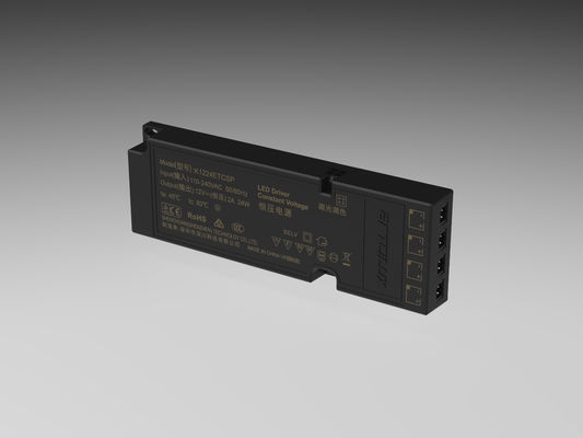 ETSC 24W-12V driver LED a tensione costante ultra-sottile per la tempistica e la sintonizzazione CCT