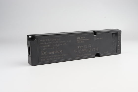 ETSC 60W-12V driver LED a tensione costante ultra-sottile per la tempistica e la sintonizzazione CCT
