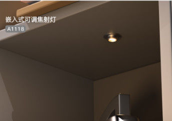 A1118 Luce riflettente a LED rotabile per mobili sotto armadio