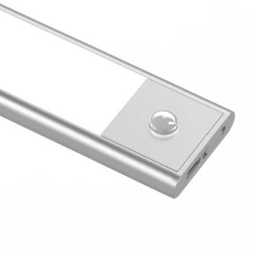 Sensore di movimento Illuminazione a strisce a LED ricaricabile per l'organizzazione di armadi e armadi